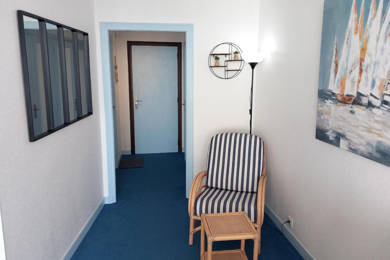 Grand Studio Vue Mer Dans Residence Des 3 Iles Pres De La Thalasso Quiberon Luaran gambar
