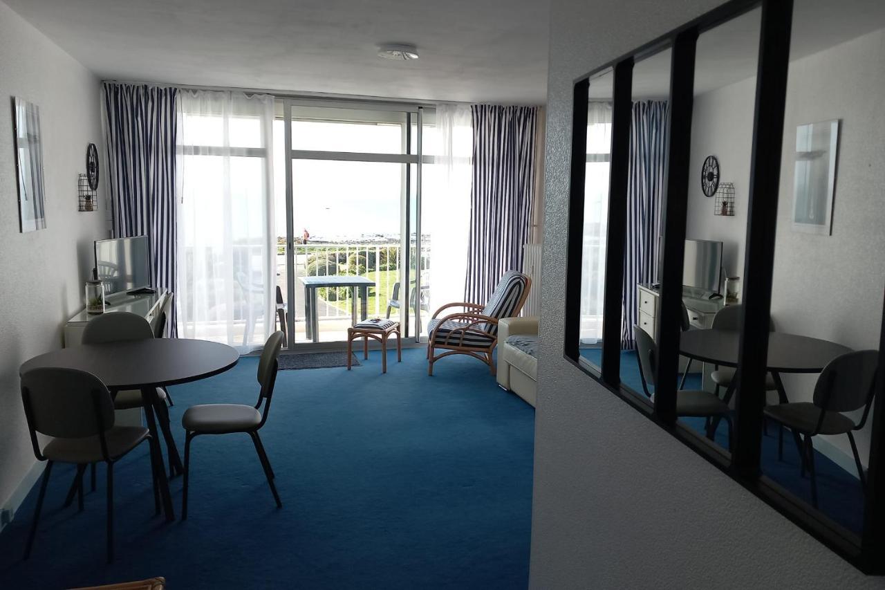 Grand Studio Vue Mer Dans Residence Des 3 Iles Pres De La Thalasso Quiberon Luaran gambar